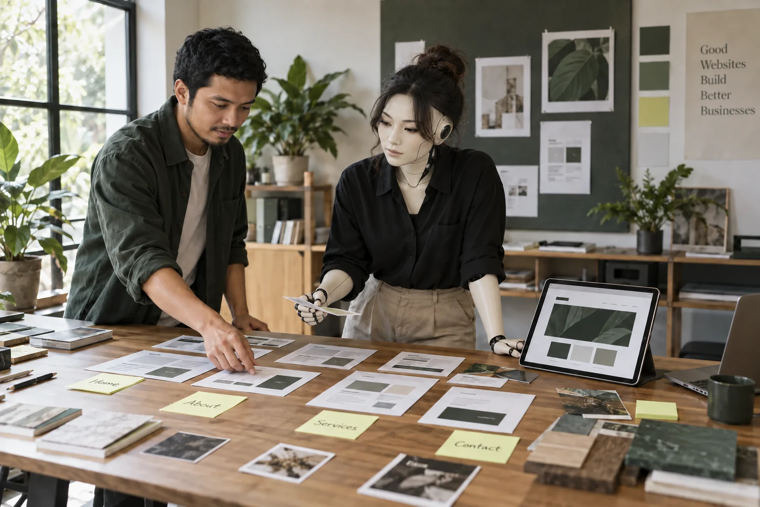 Website design design study