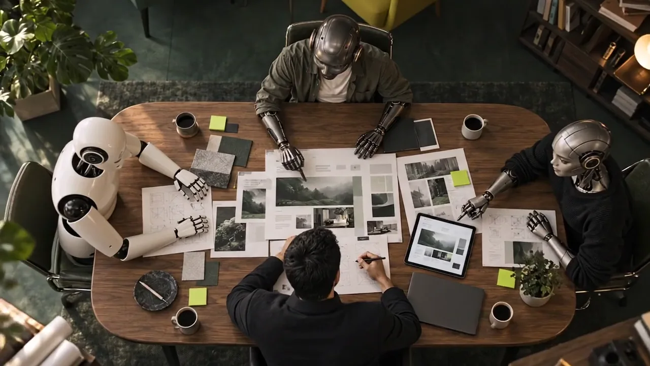 Creative collaboration in the Designlof studio