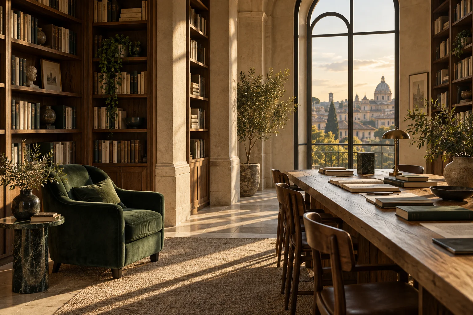 Ravell library and quiet workspace